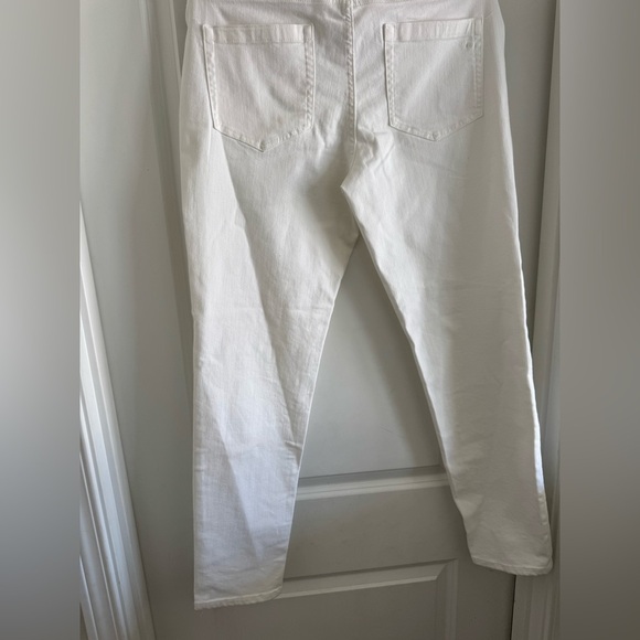 Vince Camuto Women's Straight Leg Jeans in Cream - Picture 6 of 9